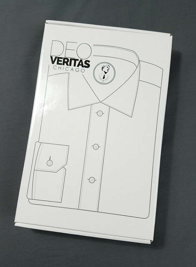 Deo Veritas Custom Dress Shirt Packaging