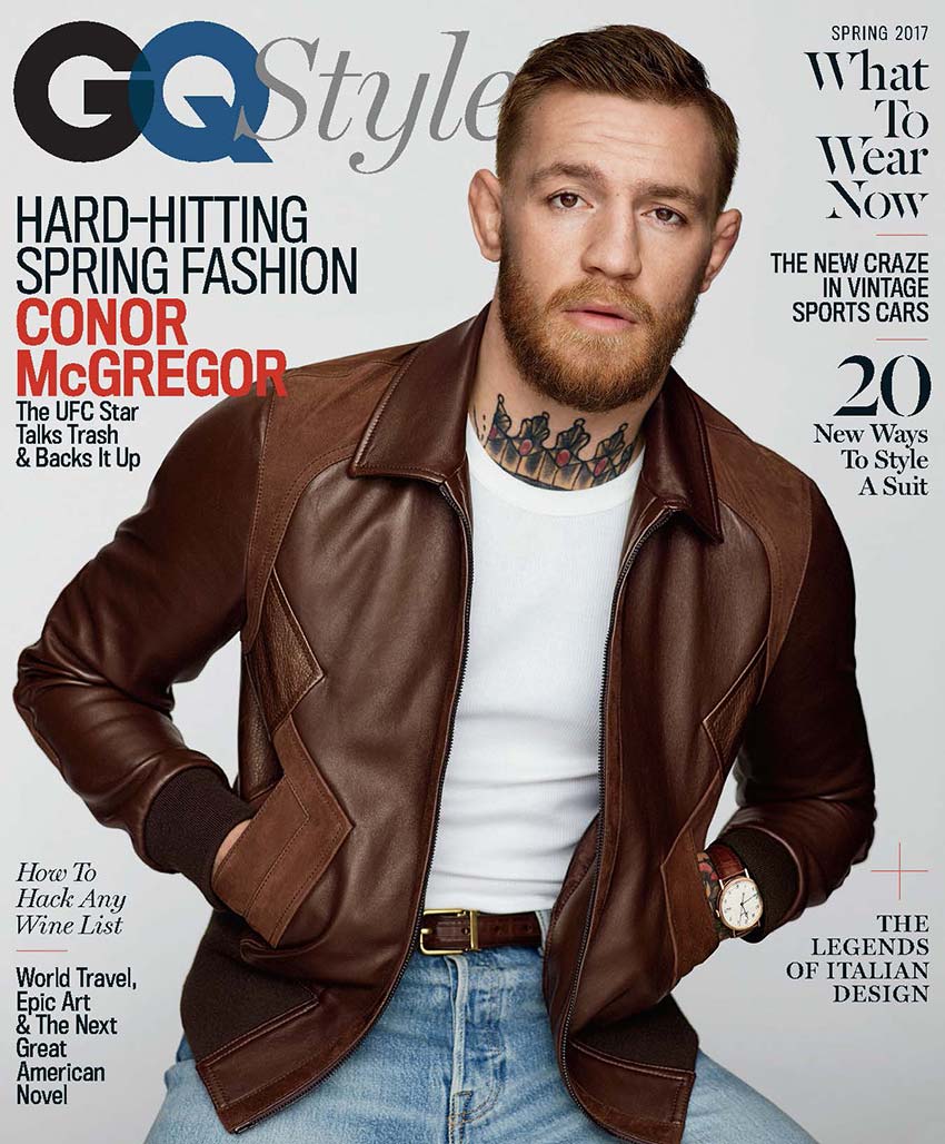 GQ Style Conor McGregor Cover