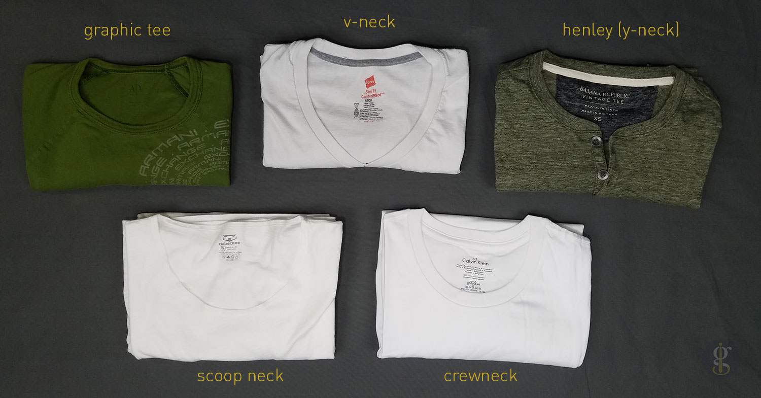 5 T-Shirt Types | GENTLEMAN WITHIN