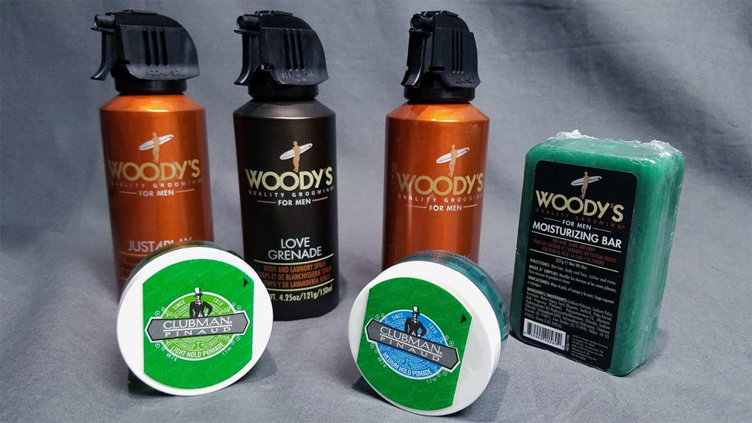 Woody's & Clubman Grooming Products