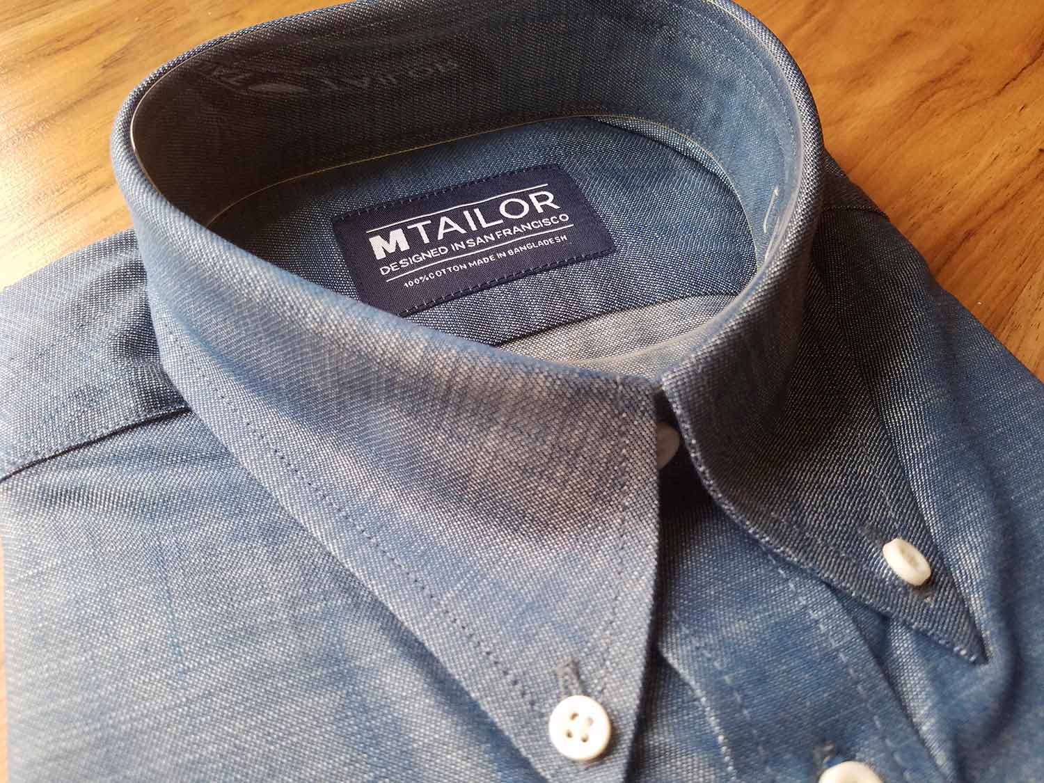 MTailor Custom Shirt Details | GENTLEMAN WITHIN
